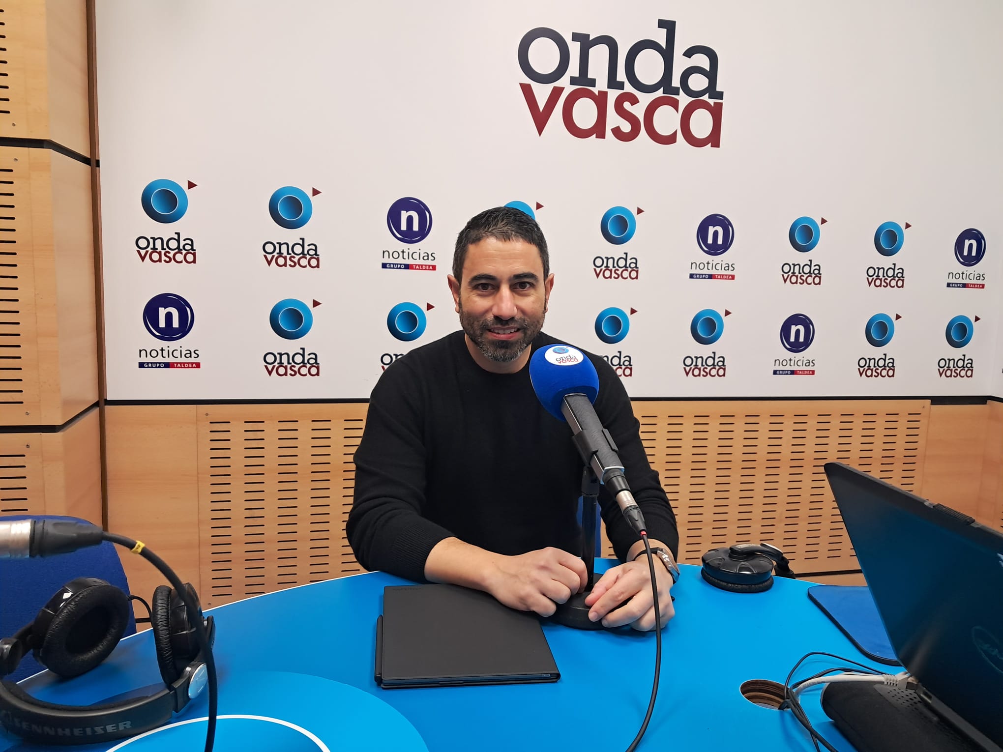 Massimo Cermelli en los estudios de ONDA VASCA