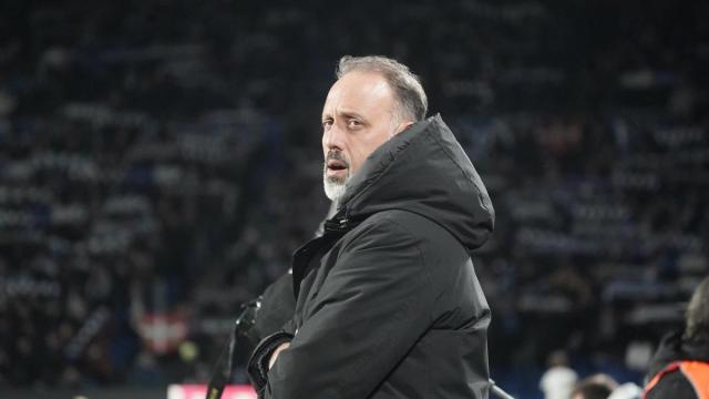 Matarazzo afronta esta noche su segundo partido al frente de la Real. RUBEN PLAZA