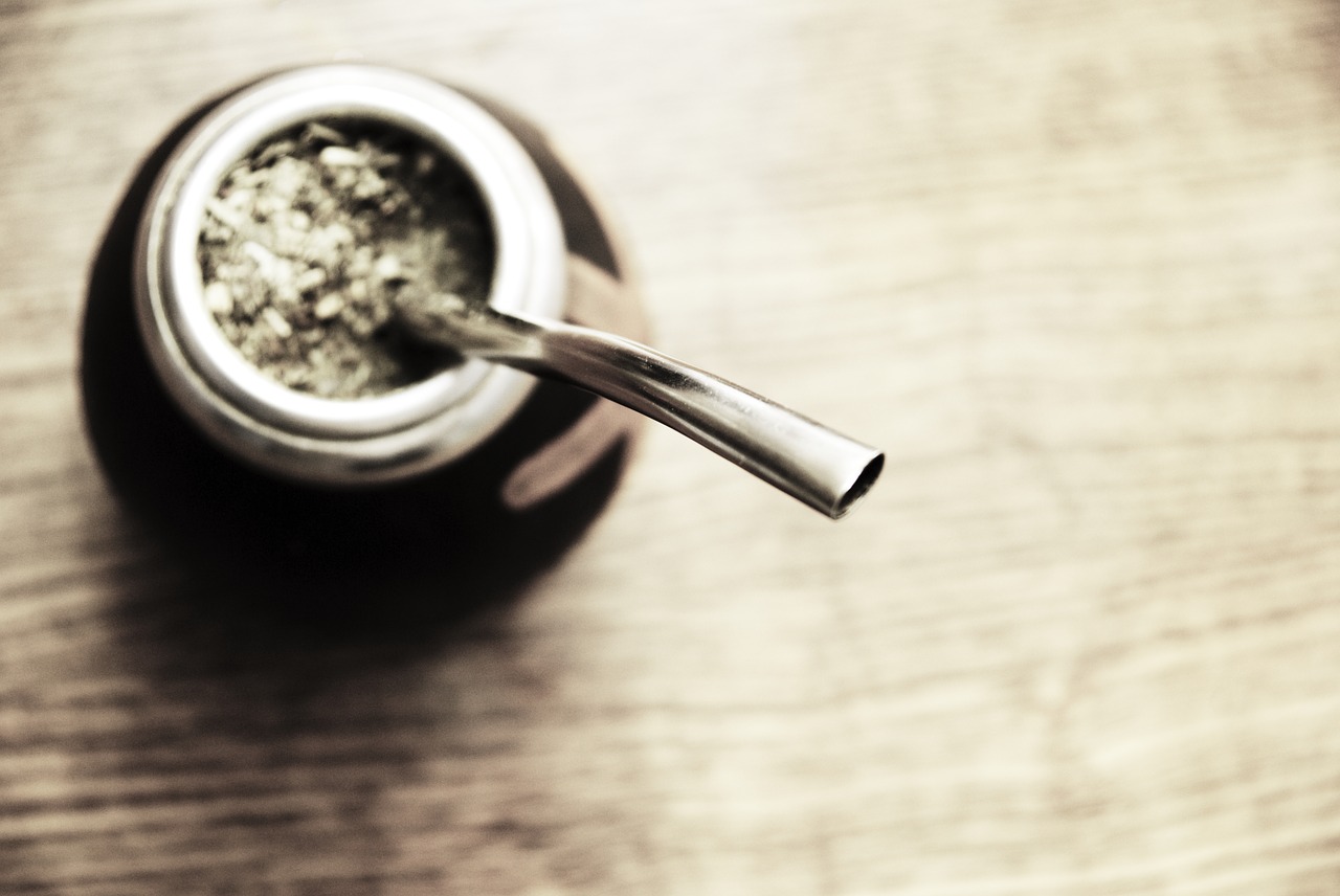 Imagen de archivo de una taza de mate