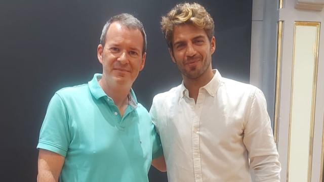 Txema Gutiérrez y Maxi Iglesias Txema Gutiérrez y Maxi Iglesias