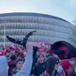 COPA | Bilbao se tiñe de rojiblanco en la semifinal Athletic - Osasuna
