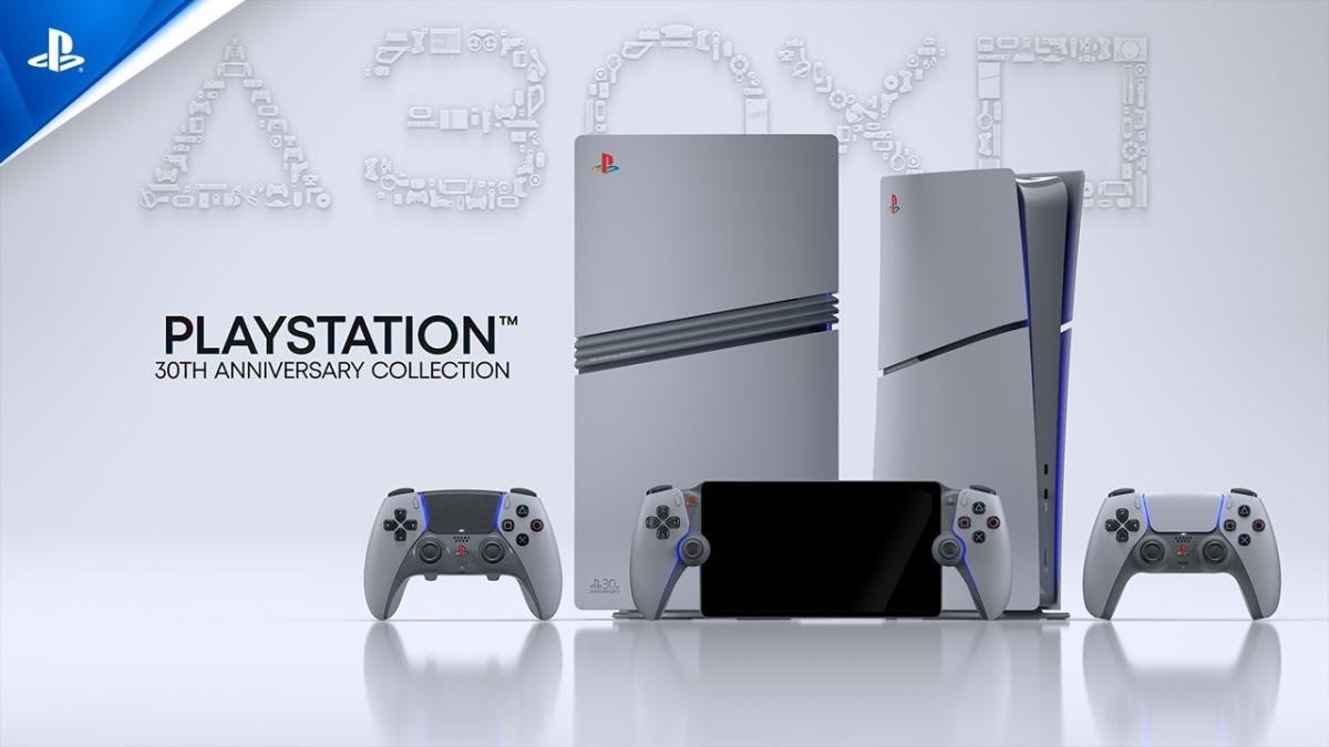 PS5 con el diseño de la primera PlayStation por el 30º aniversario de la consola