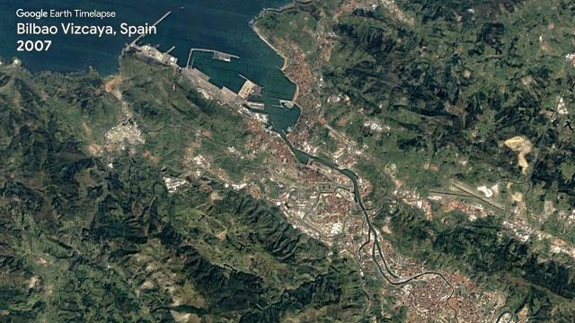 Bilbao Vizcaya, Spain - Earth Timelapse