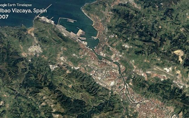 Bilbao Vizcaya, Spain - Earth Timelapse