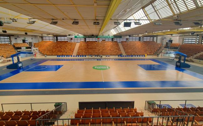 Aspecto actual del polideportivo de Mendizorrotza. Foto: Ayuntamiento de Gasteiz