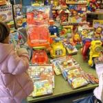 Mercadillo de intercambio de juguetes