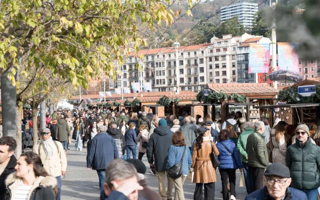 Mercado de navidad de Bilbao. BILBAO.EUS