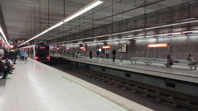 Estación de MetroBilbao. Imagen de archivo