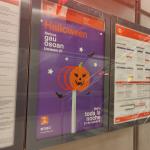 Imagen de uno de los carteles colocados en las estaciones de Metro Bilbao | ONDA VASCA
