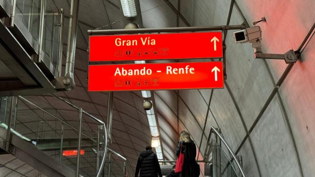 Estación de Abando en Metro Bilbao