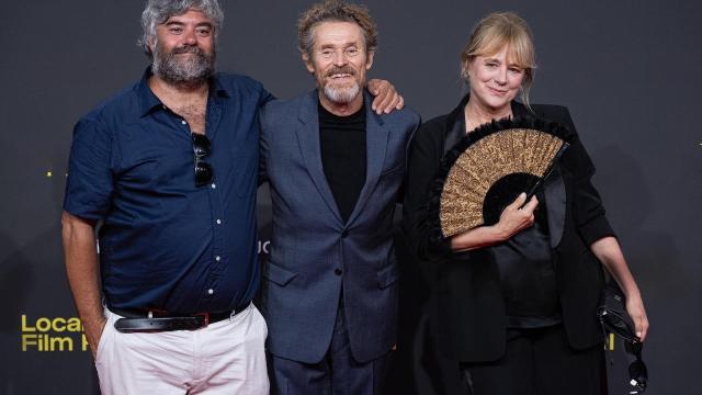 Miguel Ángel Jiménez, Willem Dafoe & Emma Suárez en el Festival de Locarno - El anfitrión