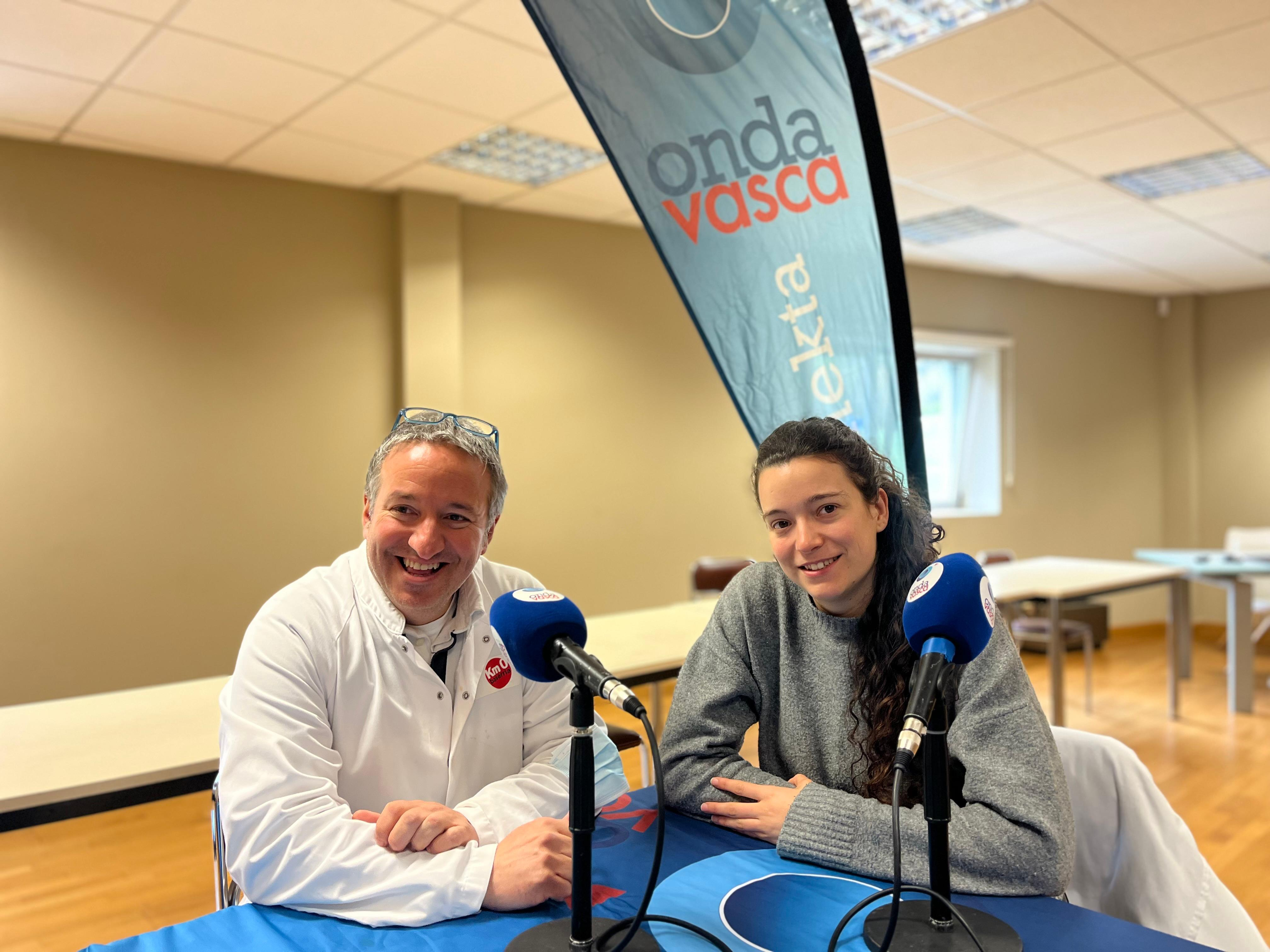Mikel Aranburu y Ane Callejón en ONDA VASCA