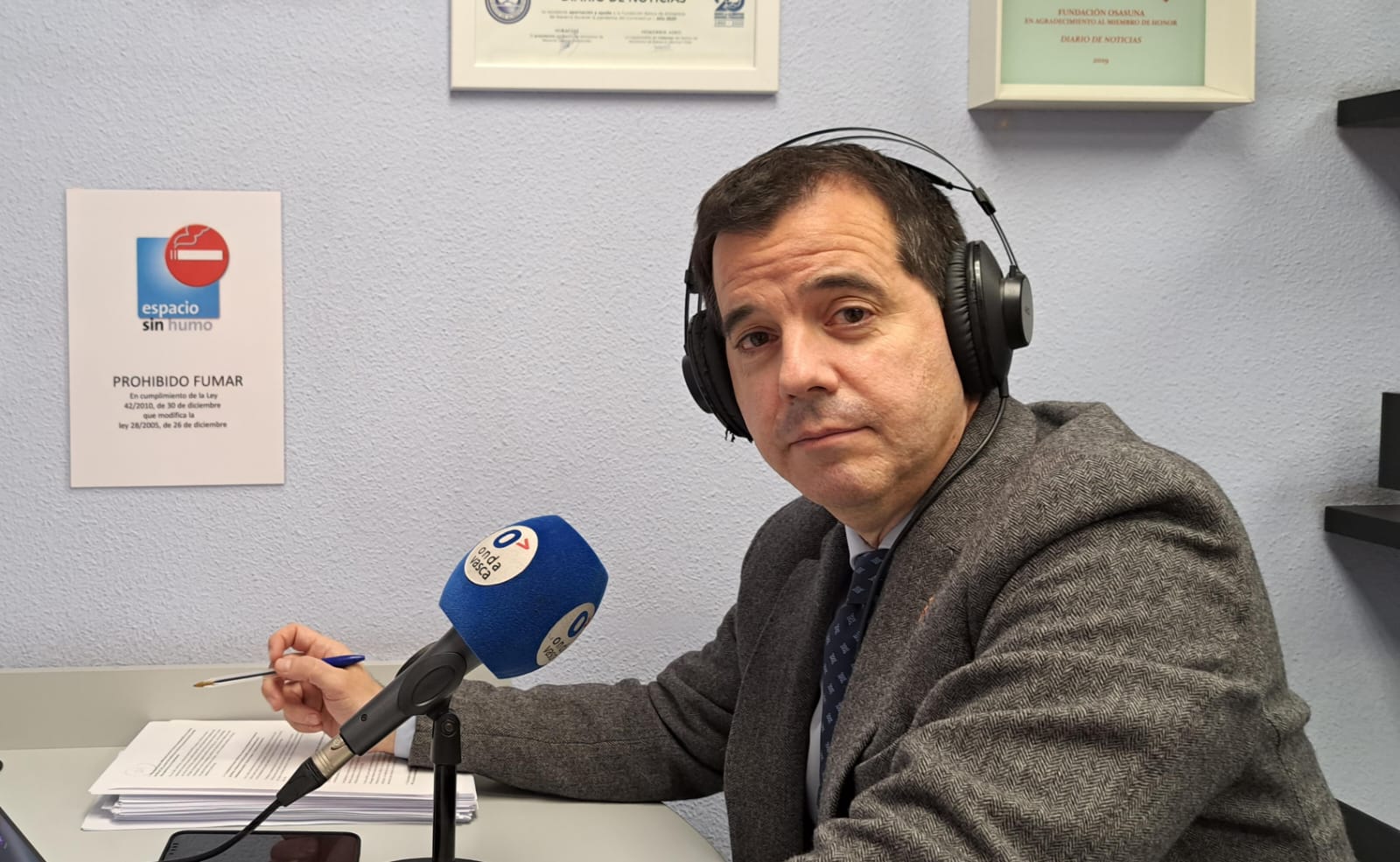 Mikel Irujo, consejero de industria, transición ecológica y digital empresarial. ONDA VASCA