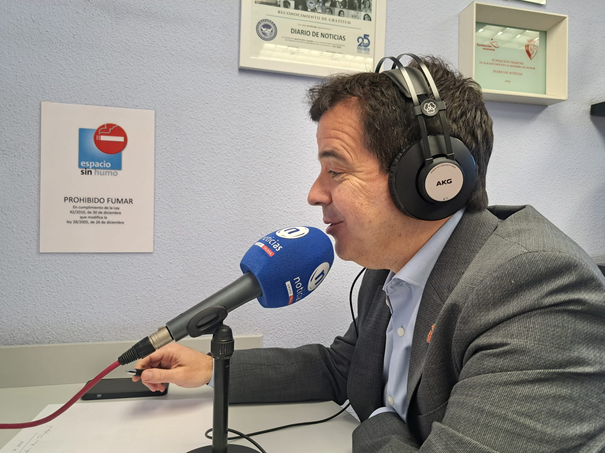 Mikel Irujo, consejero de Industria y de Transición Ecológica y Digital Empresarial en ONDA VASCA