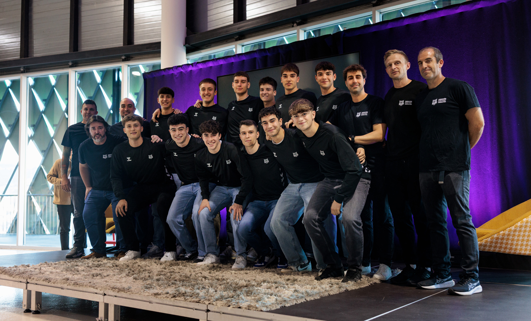 Plantilla U22 de los Hombres de Negro. / BILBAO BASKET