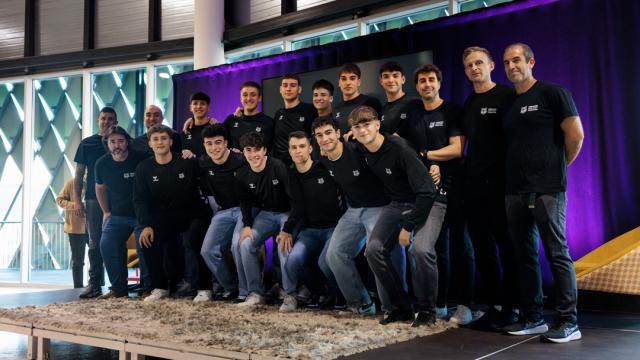 Plantilla U22 de los Hombres de Negro. / BILBAO BASKET