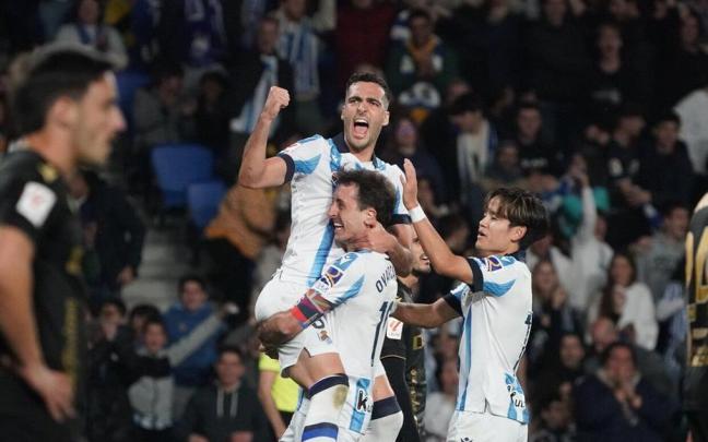 Mikel Merino, en su etapa como jugador de la Real Sociedad. RUBEN PLAZA