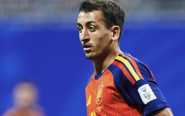 Mikel Oyarzabal jugó ayer todo el partido. REAL SOCIEDAD