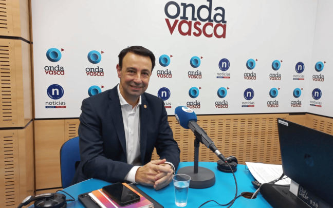 El vicelehendakari consejero de Economía, Trabajo y Empleo del Gobierno Vasco, Mikel Torres. OV
