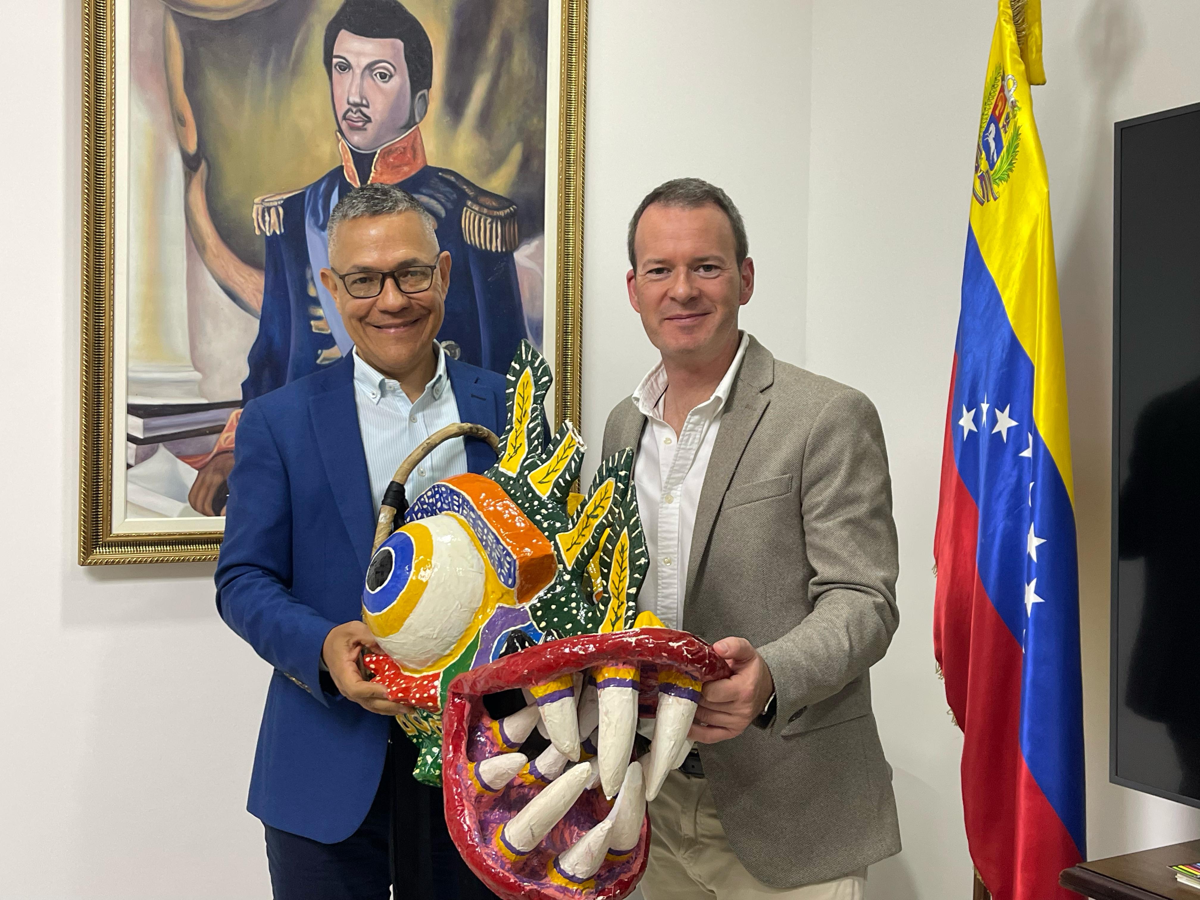 El ministro del Poder Popular para la Cultura de Venezuela, Ernesto Villegas.