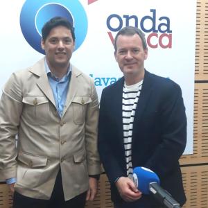 Hugo de Juana, presidente de la Asociación de Creadores de Moda de Bizkaia