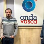 Imagen de archivo de varios miembros de Moriarti Produkzioak en el estudio de Onda Vasca