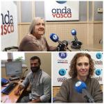 Rosa Sancho, Koldo Berganzo y Amaia Mayor en ONDA VASCA