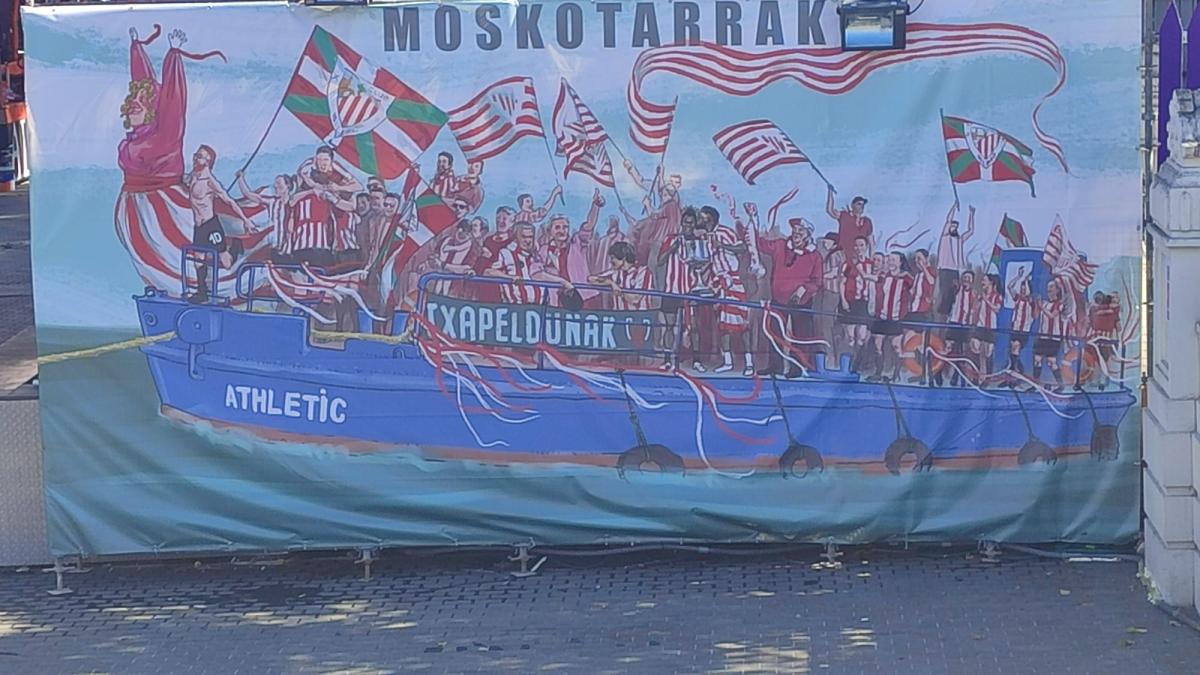 Moskotarrak se engalana este año con la gabarra del Athletic | ONDA VASCA 