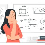 Imagen de profesora de matemáticas. FREE PIK