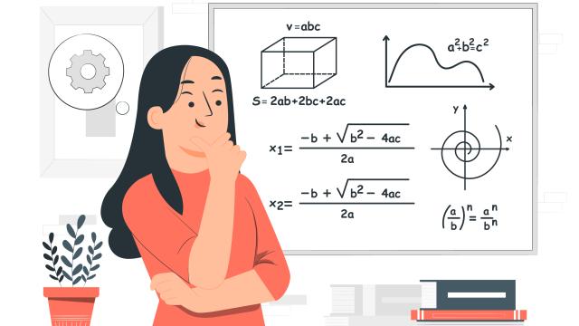 Imagen de profesora de matemáticas. FREE PIK Imagen de profesora de matemáticas. FREE PIK