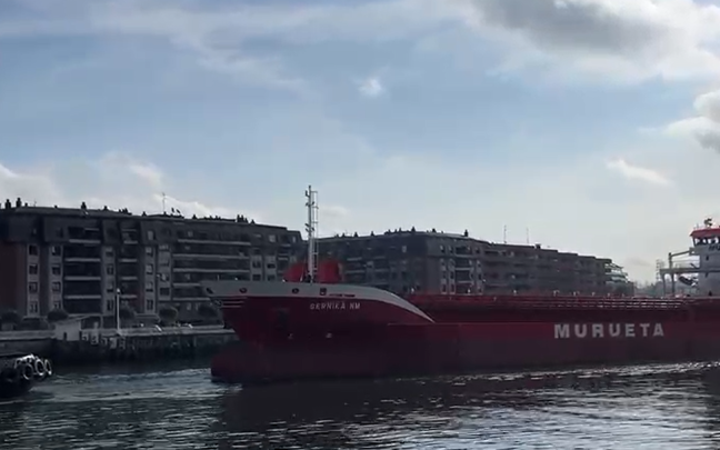 Carguero Gernika de Astilleros Murueta. ONDA VASCA