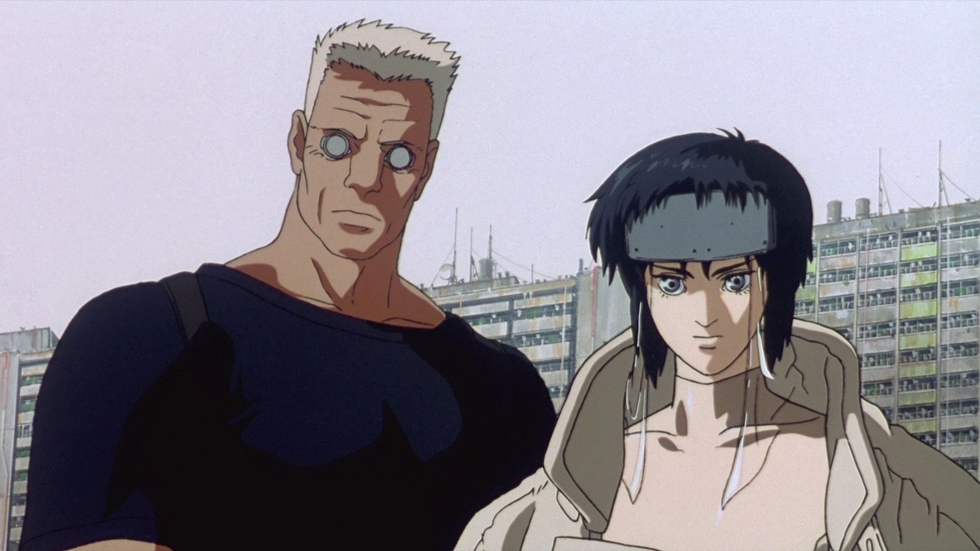 Fotograma de 'Ghost in the Shell'. Fotograma de 'Ghost in the Shell'.