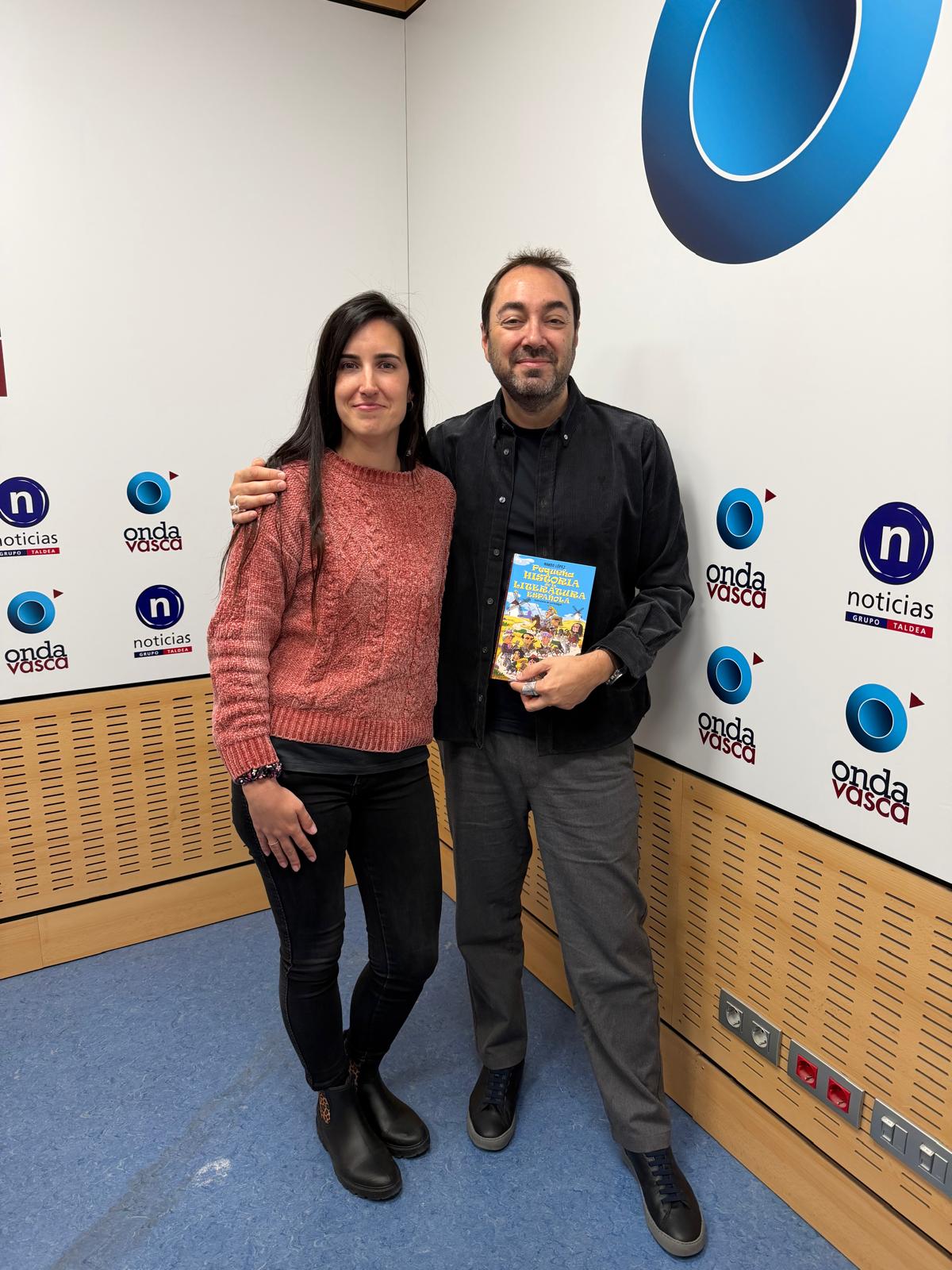 Nando López nos presenta 'Pequeña historia de la literatura española'