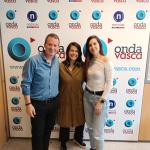 Natalia Zubizarreta junto a Txema Gutiérrez e Iranzu Calvo Natalia Zubizarreta junto a Txema Gutiérrez e Iranzu Calvo