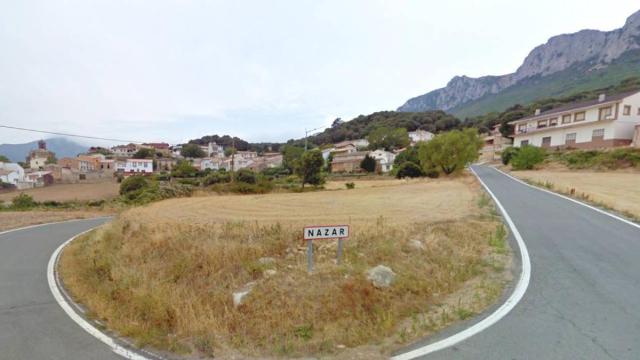 Vista del acceso a la localidad de Nazar, en la Merindad de Estella. Google Maps Vista del acceso a la localidad de Nazar, en la Merindad de Estella. Google Maps