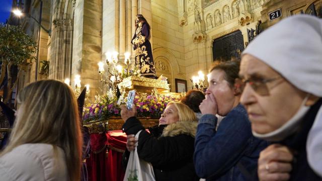 Procesión del Nazareno de Bilbao en 2023 | Pablo Viñas, Deia