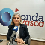 Nerea Kortajarena en los estudios de ONDA VASCA