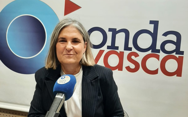 Nerea Kortajarena en los estudios de ONDA VASCA