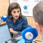 Nerea Melgosa en los estudios de ONDA VASCA