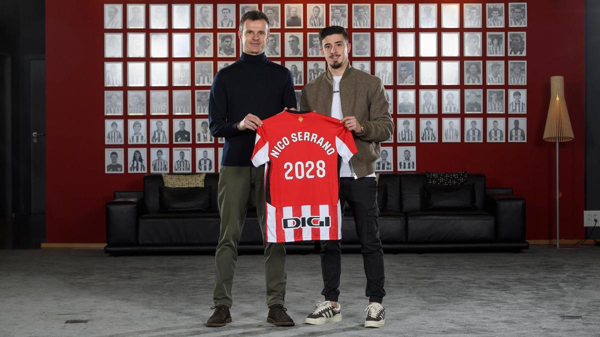 Nico Serrano renueva hasta el 2028 / Athletic Club