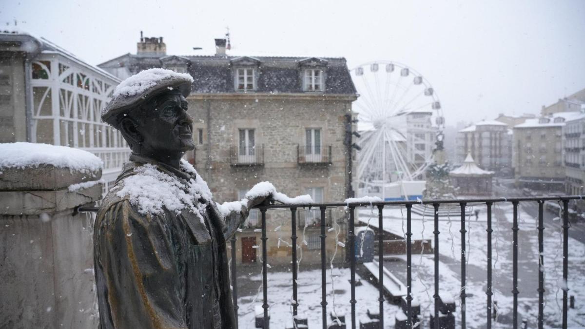 Vitoria bajo un manto blanco. Jorge Muñoz