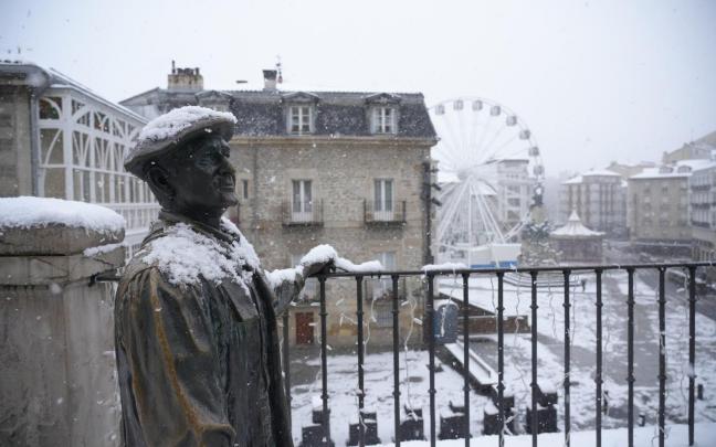 Vitoria bajo un manto blanco. Jorge Muñoz