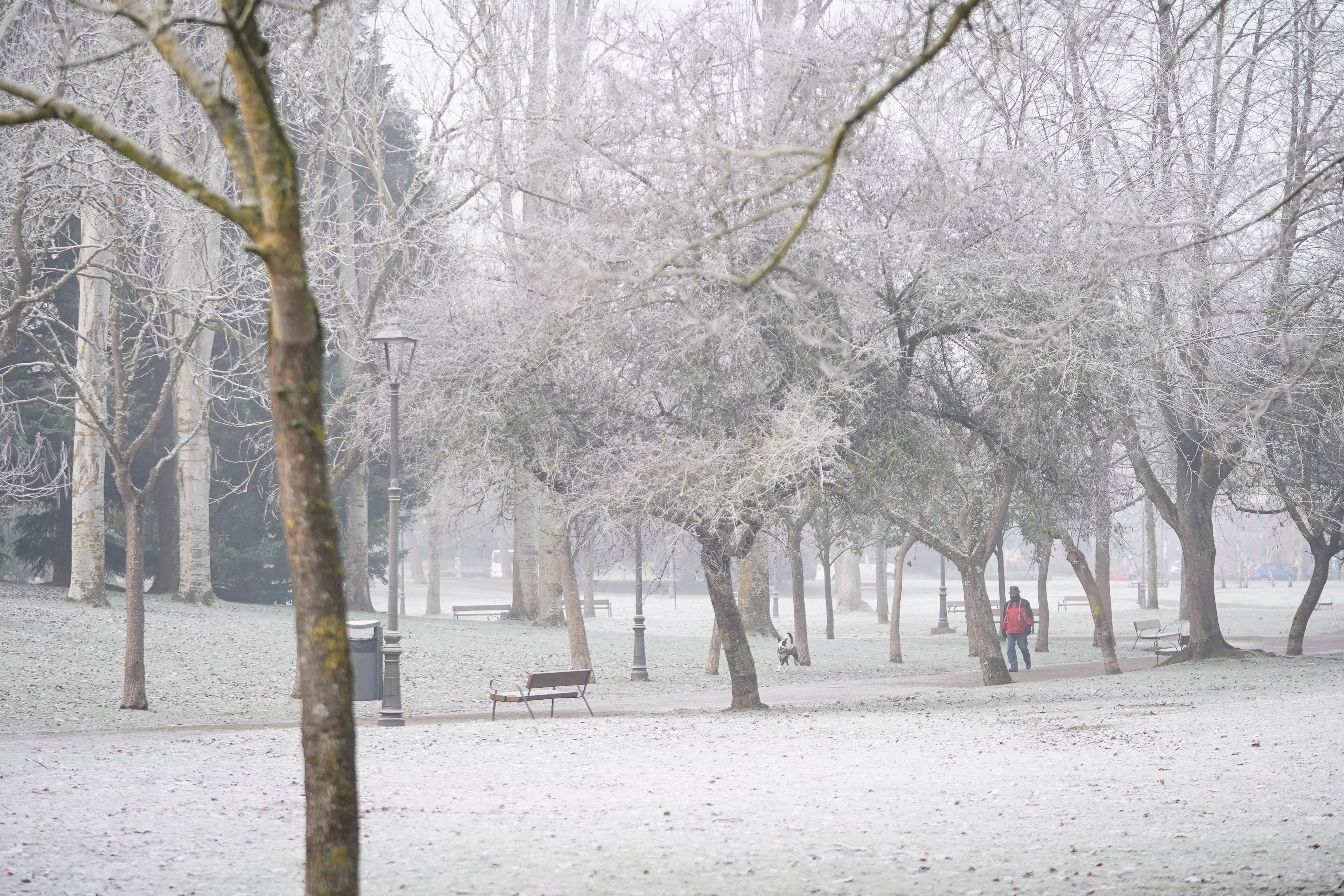 Las temperaturas mínimas se alcanzarán a última hora del miércoles. EP.