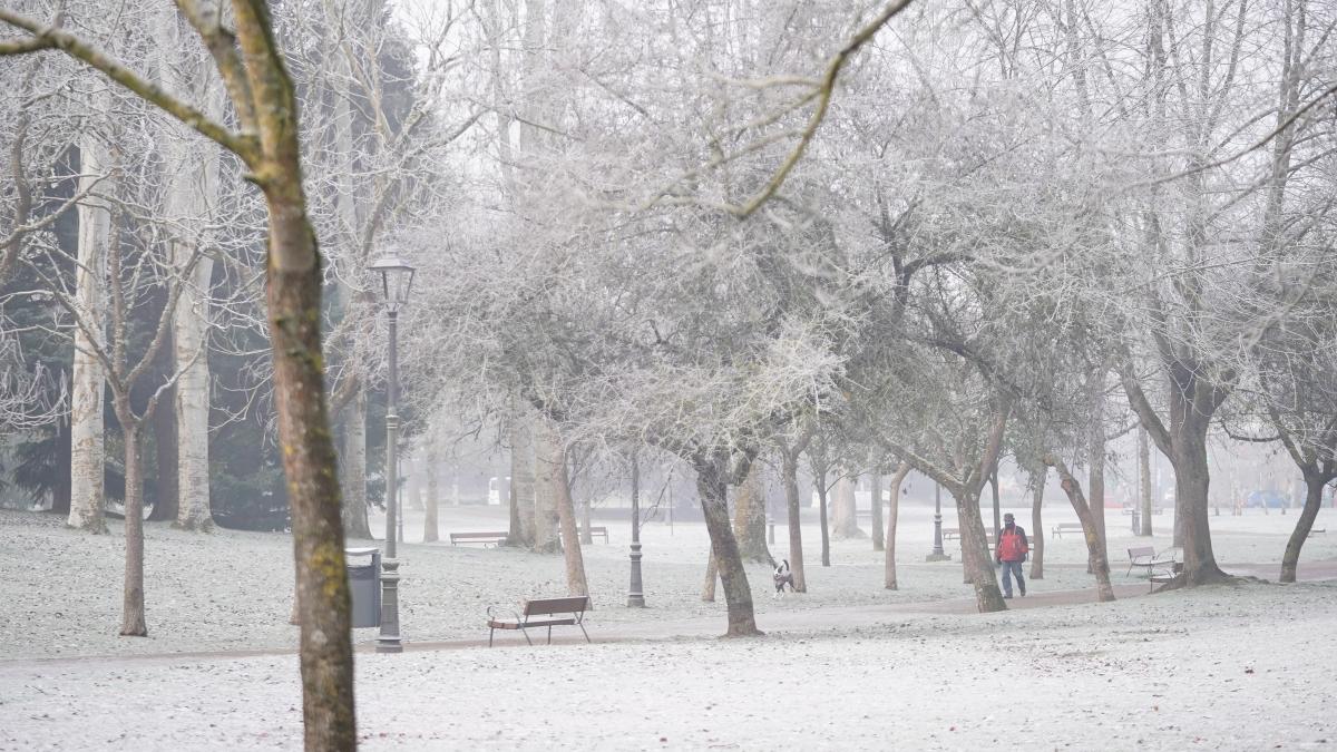 Las temperaturas mínimas se alcanzarán a última hora del miércoles. EP.