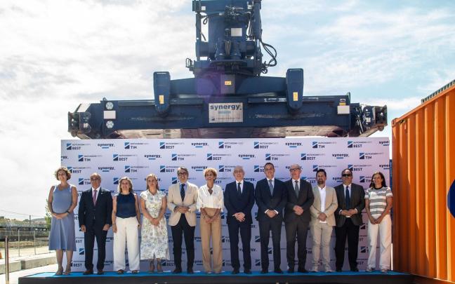 Inauguración de la nueva Estación Intermodal de Noáin / Noticias de Navarra - Patxi Cascante. 
