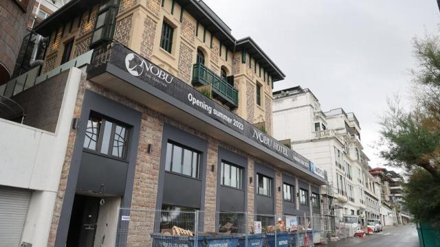 Hotel Nobu en Miraconcha, pocos días antes de su apertura / IKER ZUBIMENDI