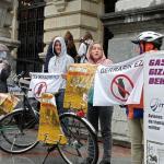 Presentación en Bilbao de la XV Marcha Ciclista contra la Guerra, el Gasto y la Industria Militar / - KAKITZAT