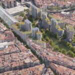 Así será Abando tras el soterramiento de la estación del TAV en Bilbao. AYUNTAMIENTO DE BILBAO 