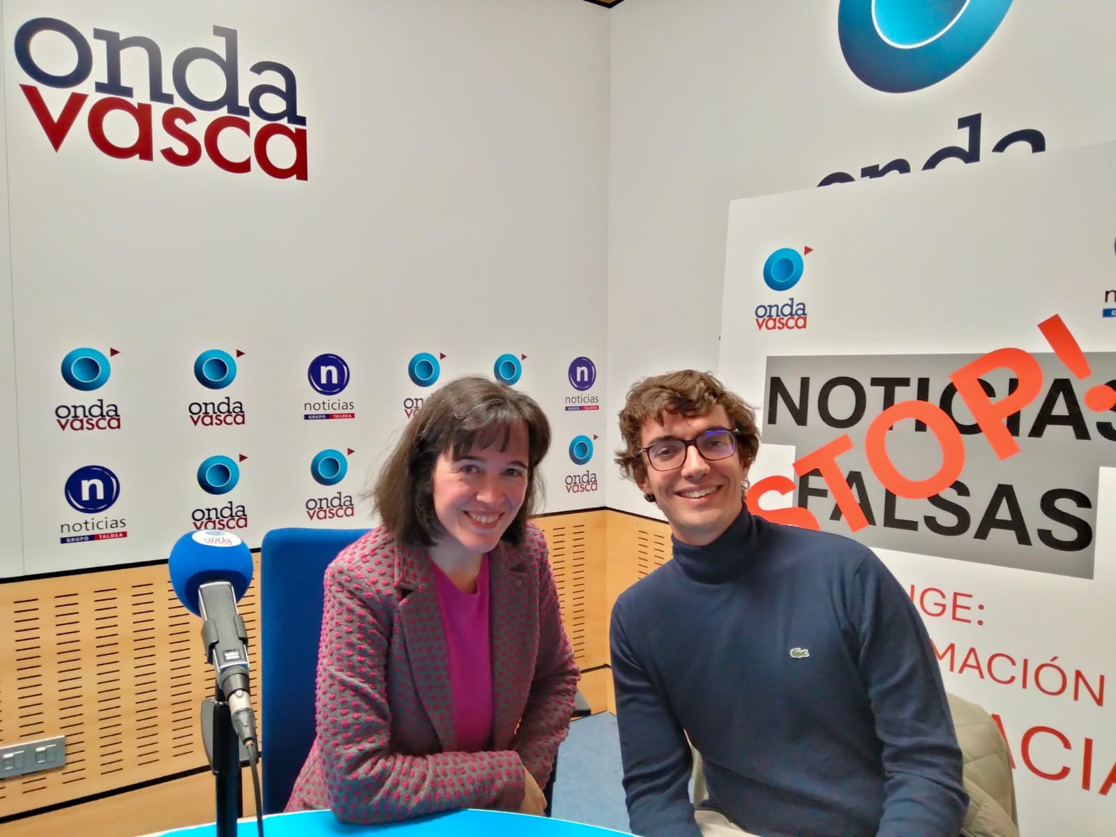 Nuria Gisbert, Directora General de CIC energiGUNE con Iñigo Careaga 