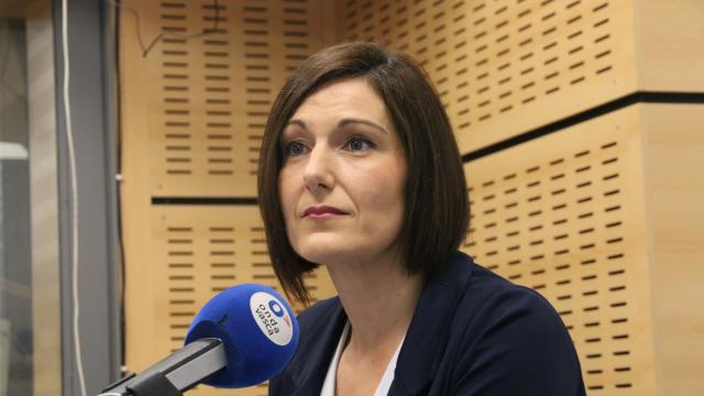 Oihane Agirregoitia, europarlamentaria del PNV en los estudios de ONDA VASCA Oihane Agirregoitia, europarlamentaria del PNV en los estudios de ONDA VASCA